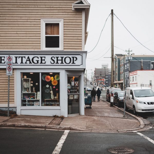 semi commercial property - corner shop with flat above